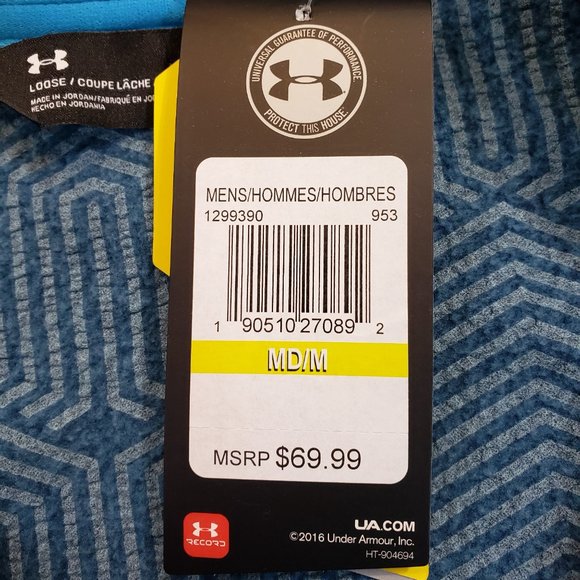 Under Armour Cool Gear Survivor 1/4th Zip Long Sleeve Men's Medium - Picture 4 of 11